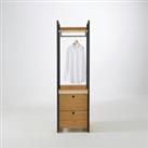 Hiba Open Dressing Unit with Hanging Rail