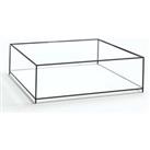 Sybil Square Tempered Glass Coffee Table