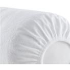 Stain-Resistant Fleece Bolster Pillowcase