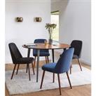 Watford Round Vintage-Style Dining Table