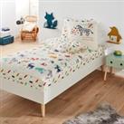 Animalia Ready-For-Bed Set with Animal Print