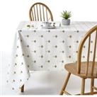 ventail Cotton Blend Patterned Tablecloth