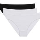 Pack of 3 Plus My Bio Knickers in Organic Stretch Cotton