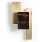 Portson Contemporary Marble & Brass Wall Light
