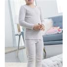 Long-Sleeved Thermal T-Shirt, 2-14 Years