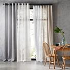 Onega Single Linen Voile Panel with Eyelets