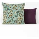 Bronise Floral 100% Washed Cotton Pillowcase