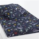 Melvil Ocean 100% Cotton Child's Fitted Sheet