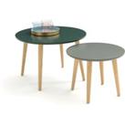 Set of 2 Jimi Semi-Nesting Coffee Tables