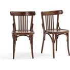 Set of 2 Bistro Bar Chairs