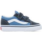 Kids TD Old Skool V Suede/Canvas Touch 'n' Close Trainers