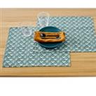 Lodge Patterned Placemats with Anti-Stain Treatment