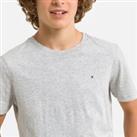 Organic Cotton T-Shirt with Crew Neck, 12-16 Years