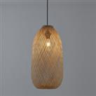 Ezia 30cm Diameter Bamboo Ceiling Light Shade
