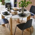 Galet Round Beech Dining Table (Seats 4)