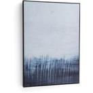 Azul 70 x 100cm Printed Linen Canvas