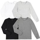Pack of 4 T-Shirts in Cotton