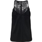Lace Cami with Shoestring Straps