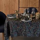 Majari Washed Cotton Patterned Tablecloth