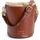 Holly Leather Bucket Bag