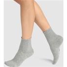 Pack of 2 Pairs of Socks in Metallic Cotton Mix