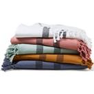 Antalya 100% Organic Cotton Lined Fouta Towel