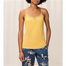 Climate Control Cami with Lace Neckline