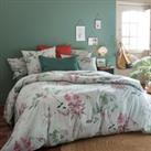 Isoline Floral 100% Cotton Percale 200 Thread Count Duvet Cover