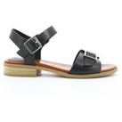 Bucidi Leather Sandals with Block Heel