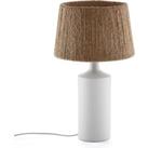 Yoru Ceramic and Hemp Table Lamp