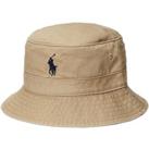 Polo Player Bucket Hat in Cotton