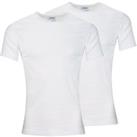 Pack of 2 T-Shirts with Crew Neck in Cotton