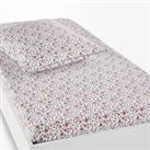 Jane Floral 100% Cotton Fitted Sheet