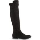 Recycled Over-The-Knee Boots with Flat Heel