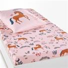 Bagatelle Horse 100% Cotton Fitted Sheet