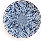 Set of 4 Rowl Plates with Leaf Pattern