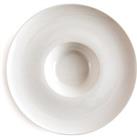 Set of 4 Gabin Porcelain Risotto Plates