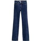 Push-Up Bootcut Jeans, Mid Rise Length 33"