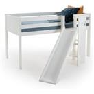 Mirka Mid-Height Bed with Slide