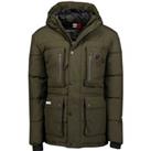 Albert Warm Parka with Zip Fastening and Hood