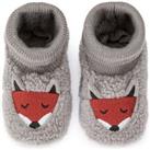 Kids' Recycled Fox Slipper Socks