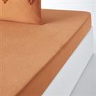 Assa Plain Cotton Fitted Sheet for Deep Mattresses (30cm)