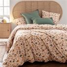 Callas Floral 100% Washed Cotton Flat Sheet
