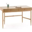 Briniac Oak Veneer Desk