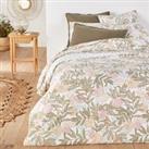 Dolce Floral 100% Cotton Percale 200 Thread Count Flat Sheet