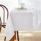 Doris Embroidered Cotton/Linen Tablecloth