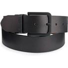 Core Metal Reversible Belt in Leather