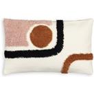 Joan Retro Tufted Rectangular Cotton Cushion Cover