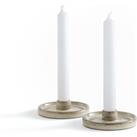 Set of 2 Nelina Ceramic Candle Holders