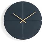 Ora 49.5cm Diameter Round Carved Wall Clock